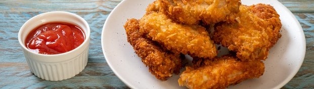 fried chicken wings with ketchup 1339 118679 3
