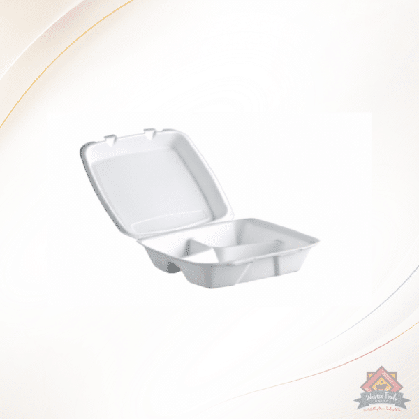 Foam Hinged Lid Food Container